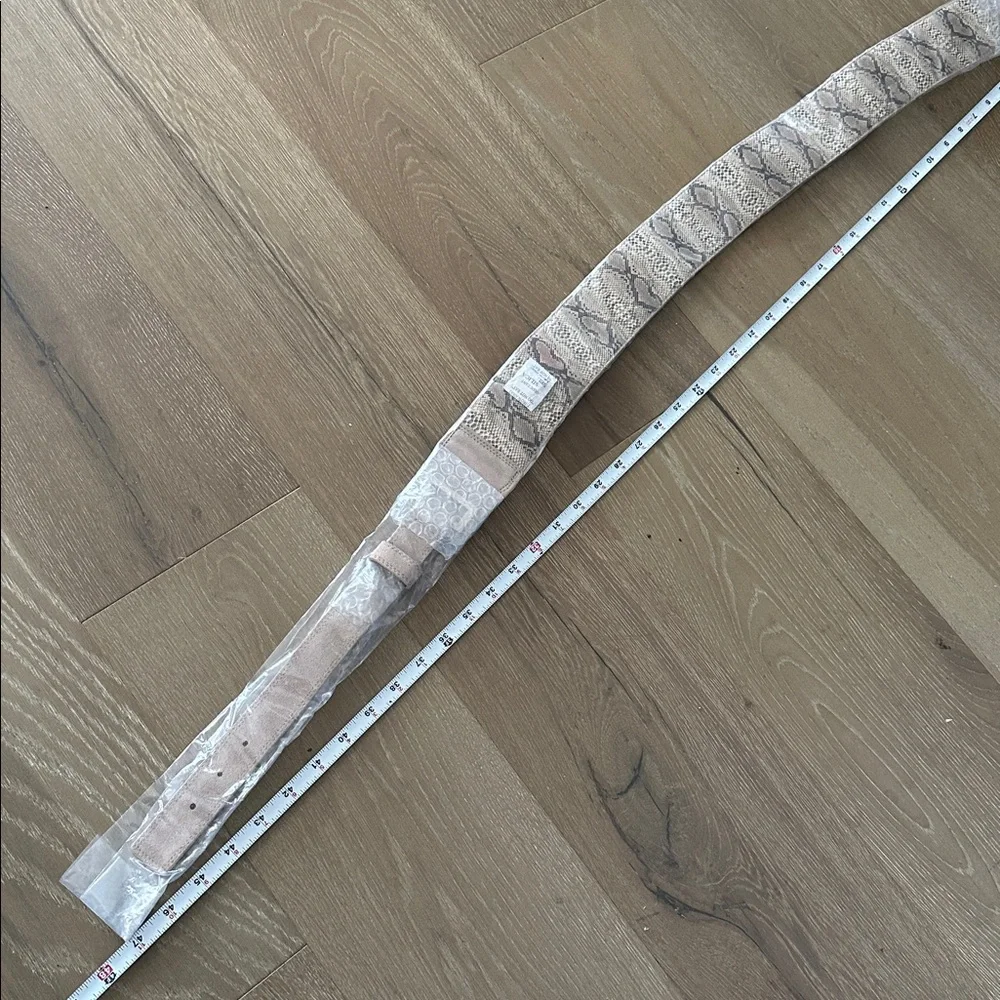 NWT Chico's Chic Neutral Women's Belt Size M